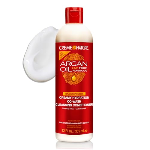 Creme of Nature Argan Oil Hydrating Co-Wash Conditioner, 12 oz