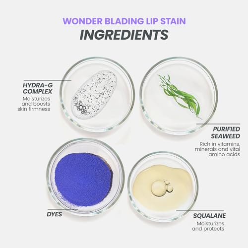 Wonderskin Wonder Blading Lip Stain Peel Off Masque - Long Lasting, Waterproof and Transfer Proof Pink Lip Tint, Matte Finish Peel Off Makeup