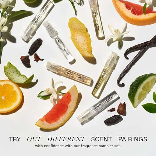 Henry Rose Discovery Set - Travel Size Perfume Set with Clean, Gender-Inclusive Eau de Parfum Scents - Natural, Non Toxic, and Cruelty-Free Fragrance Gift