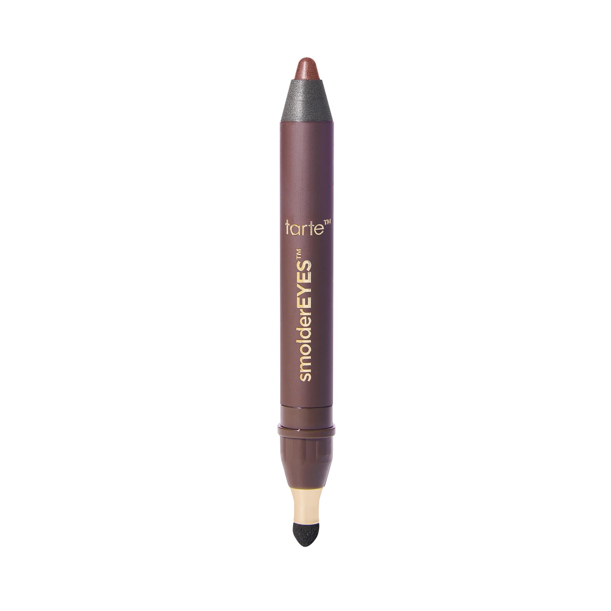 tarte smolderEYES shadow liner – Multi-Use Waterproof Makeup Doubles as Eyeliner & Cream Eyeshadow with Smudger Applicator, Blendable Lazy Girl Hack, Vegan & Cruelty-Free, full size