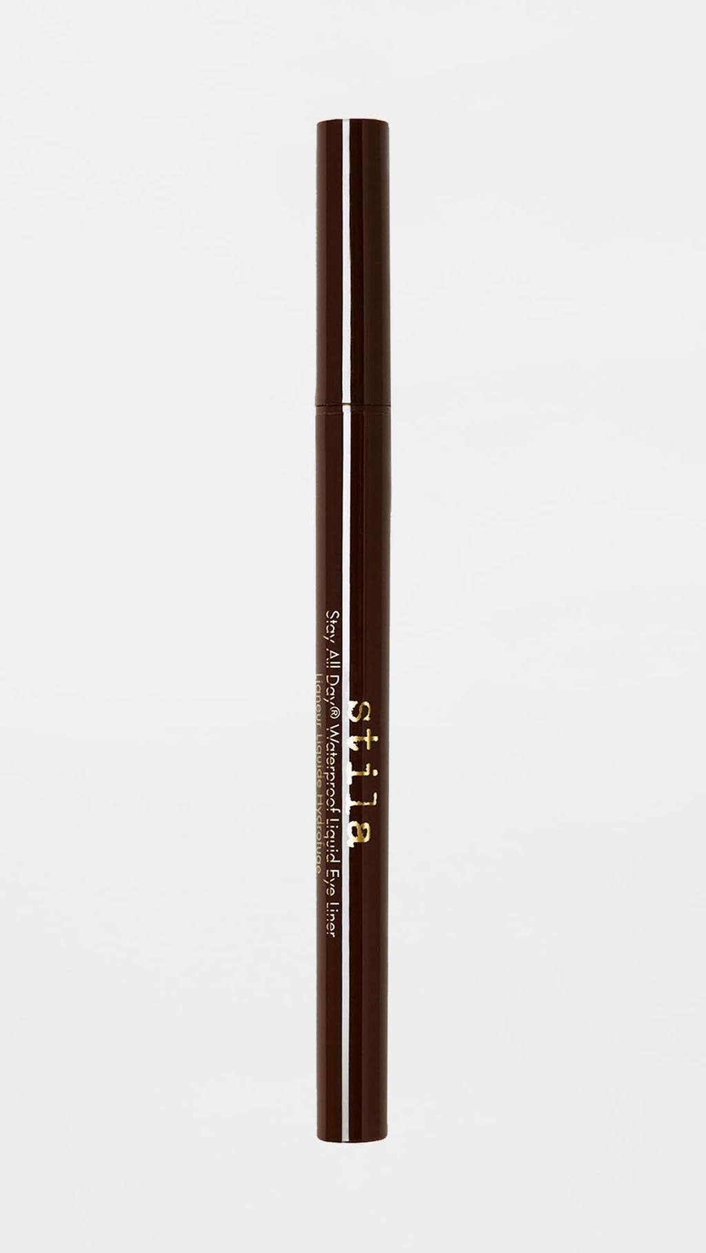 stila Waterproof Liquid Eye Liner, Stay All Day Makeup with Fine Brush Tip Lasting Satin Finish, Smudge-Proof & Transfer-Resistant