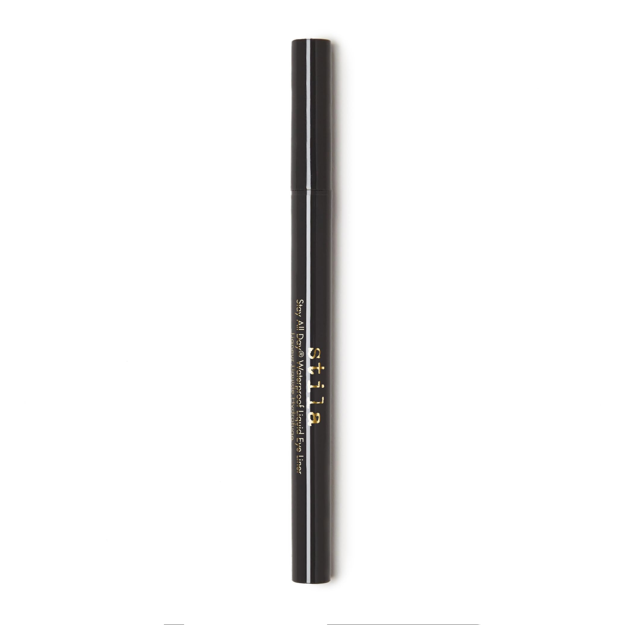 stila Waterproof Liquid Eye Liner, Stay All Day Makeup with Fine Brush Tip Lasting Satin Finish, Smudge-Proof & Transfer-Resistant