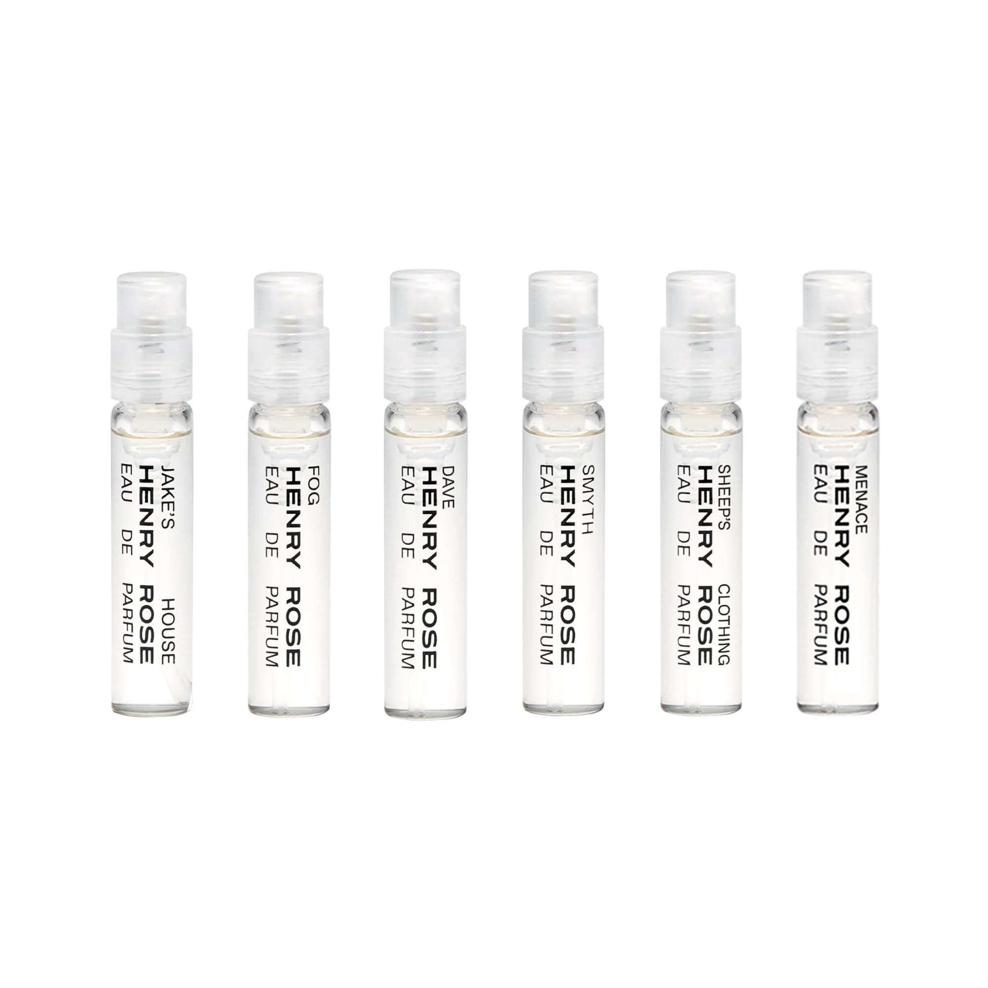 Henry Rose Discovery Set - Travel Size Perfume Set with Clean, Gender-Inclusive Eau de Parfum Scents - Natural, Non Toxic, and Cruelty-Free Fragrance Gift