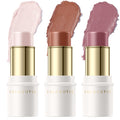 FALOCUTUS 3 Pcs Contour Stick Set,Cream Blush & Highlighter Bronzer Pen