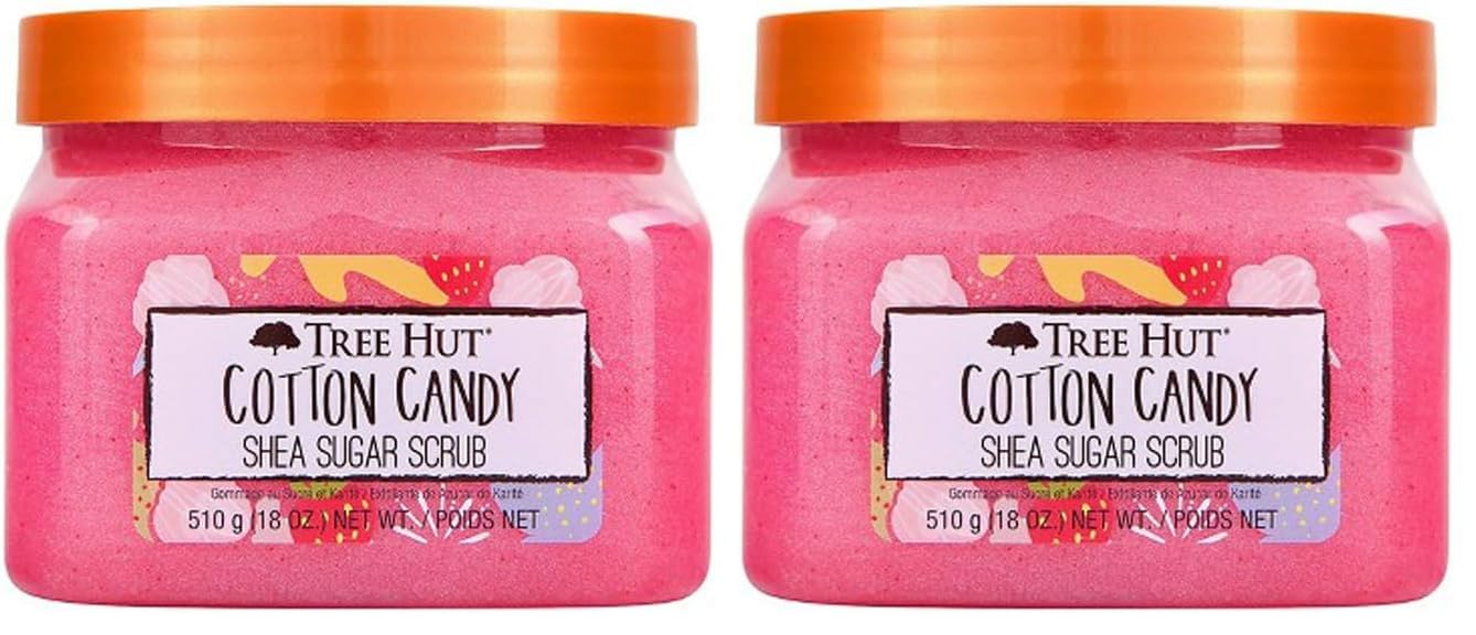 Tree Hut Shea Sugar Scrub, Mothers Day Gifts, Exfoliating & Hydrating Body Scrub with Shea Butter & Essential Oils, Smooth & Soften Skin