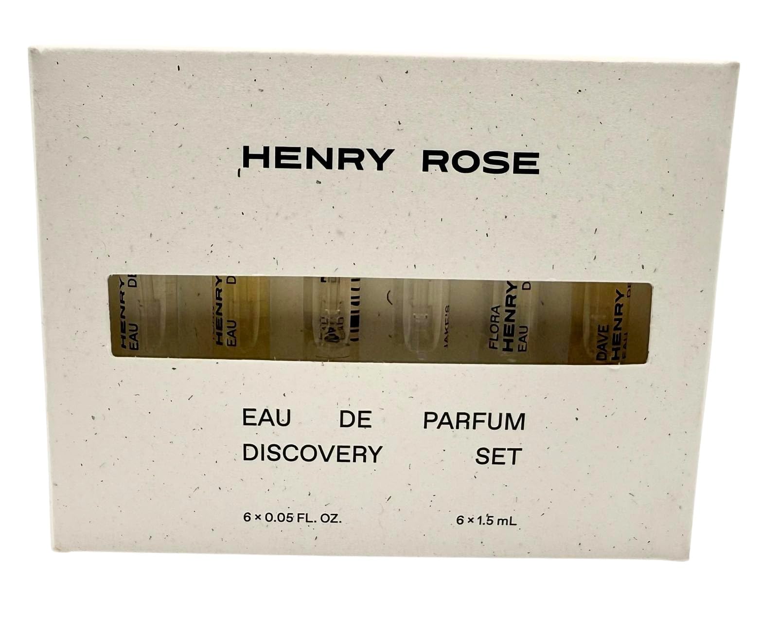 Henry Rose Discovery Set - Travel Size Perfume Set with Clean, Gender-Inclusive Eau de Parfum Scents - Natural, Non Toxic, and Cruelty-Free Fragrance Gift