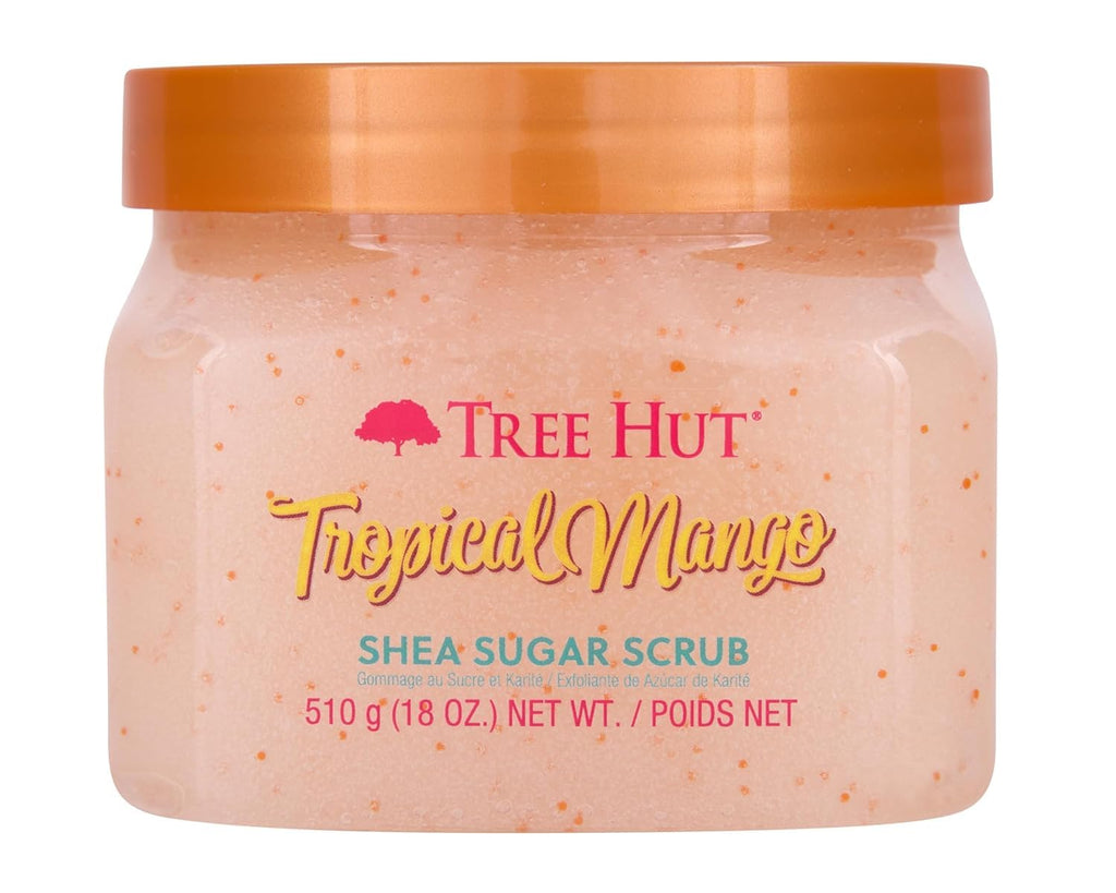 Tree Hut Shea Sugar Scrub, Mothers Day Gifts, Exfoliating & Hydrating Body Scrub with Shea Butter & Essential Oils, Smooth & Soften Skin