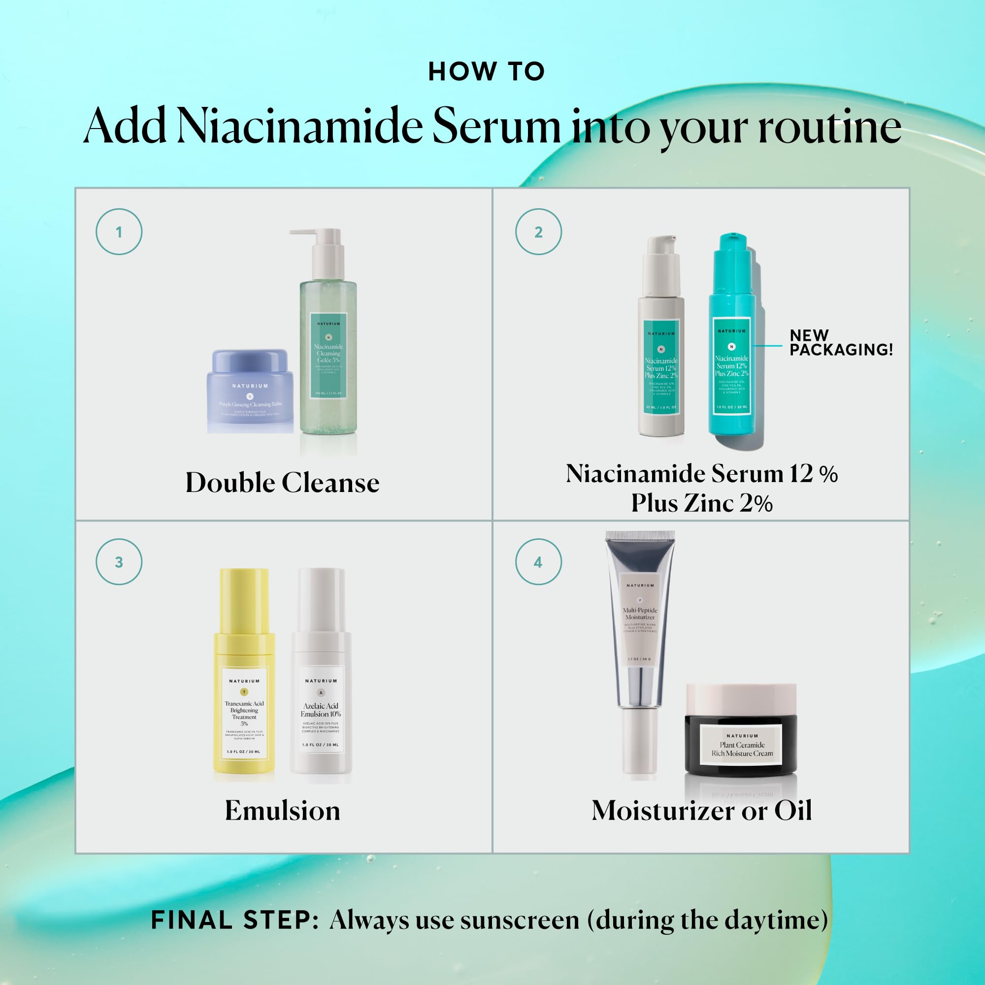 Naturium Niacinamide Face Serum 12% Plus Zinc 2%, Hyaluronic Acid and Vitamin E is a Dark Spot Remover, Pore Minimizer and Aging Skin Treatment