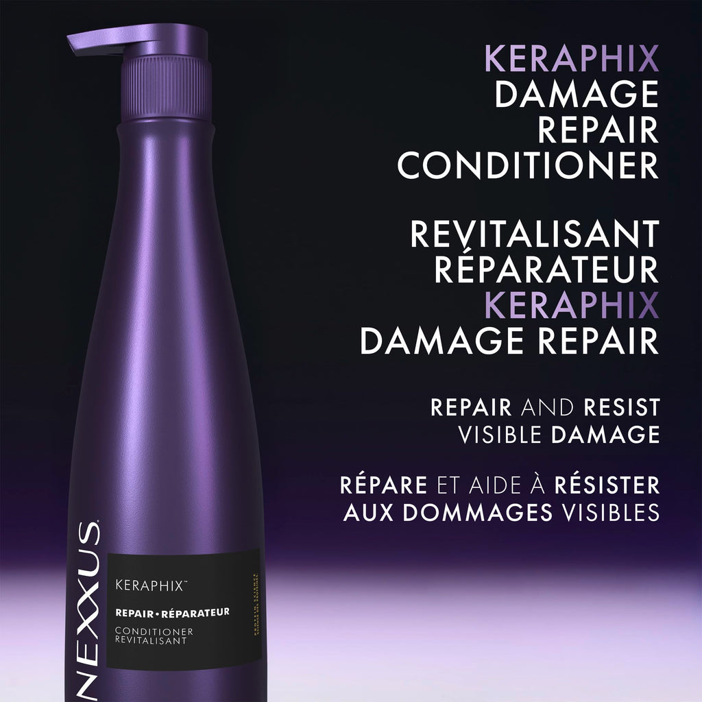 Nexxus Keraphix Conditioner Keraphix with ProteinFusion for Damaged Hair With Keratin Protein and Black Rice