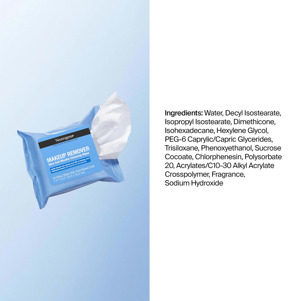 Neutrogena Makeup Remover Wipes Micellar