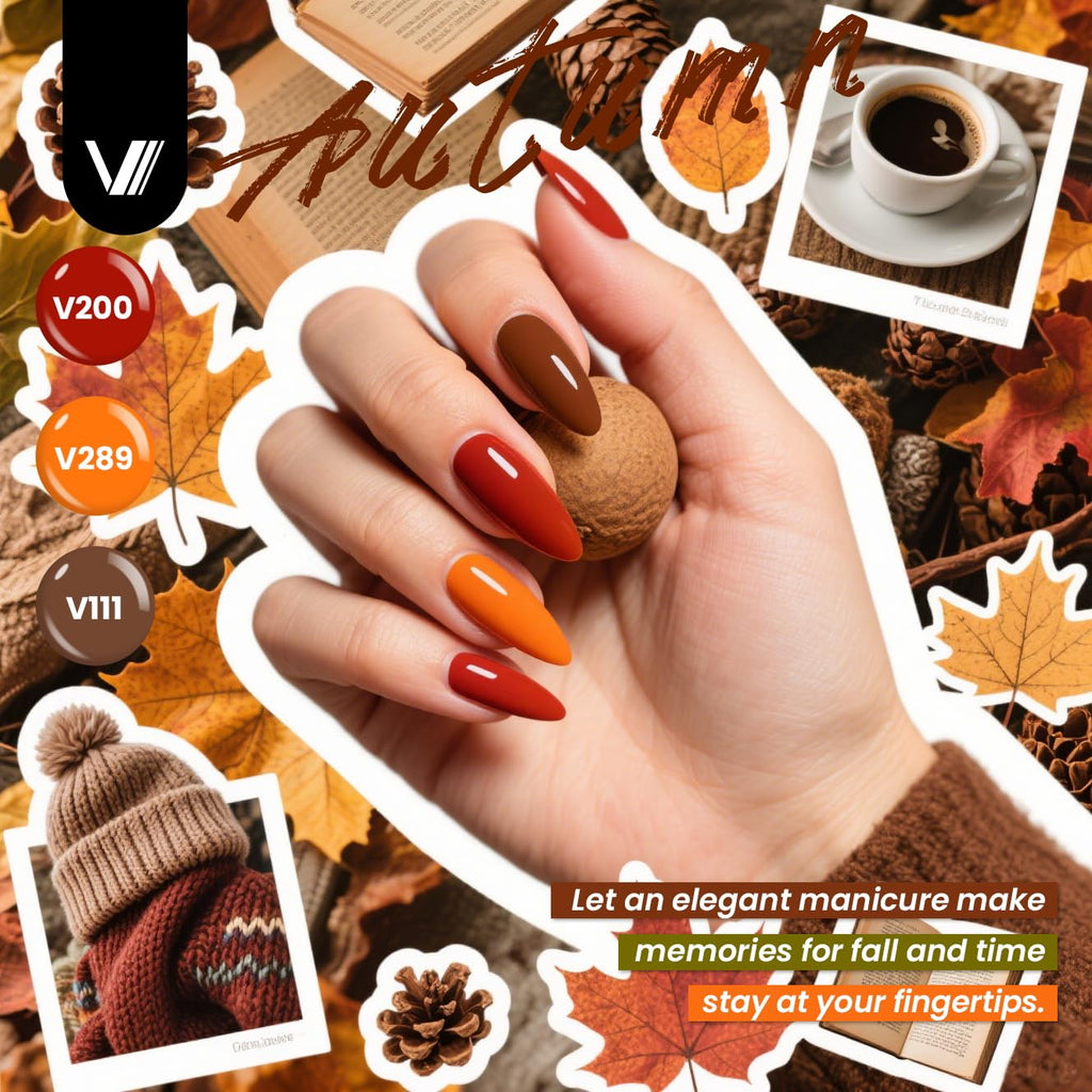 VANREESA 55-Color Gel Nail Polish Set for Women