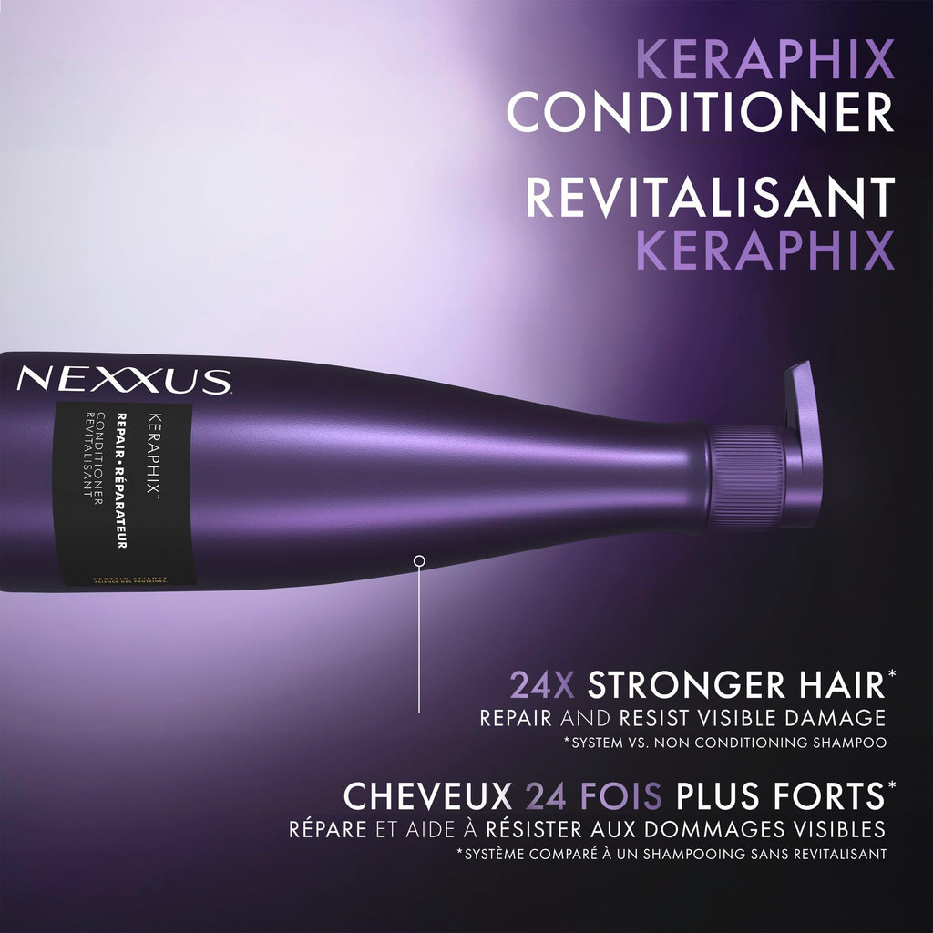 Nexxus Keraphix Conditioner Keraphix with ProteinFusion for Damaged Hair With Keratin Protein and Black Rice