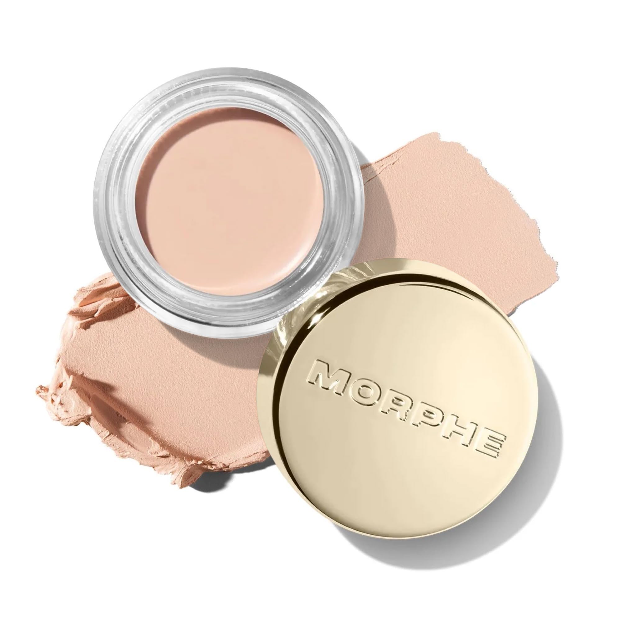 Morphe Priming Cream Eye Shadow - Cream to Powder Eyeshadow + Eye Primer - Soft Matte Pigmented Formula with Hydration for All Day Wear (0.11 oz)