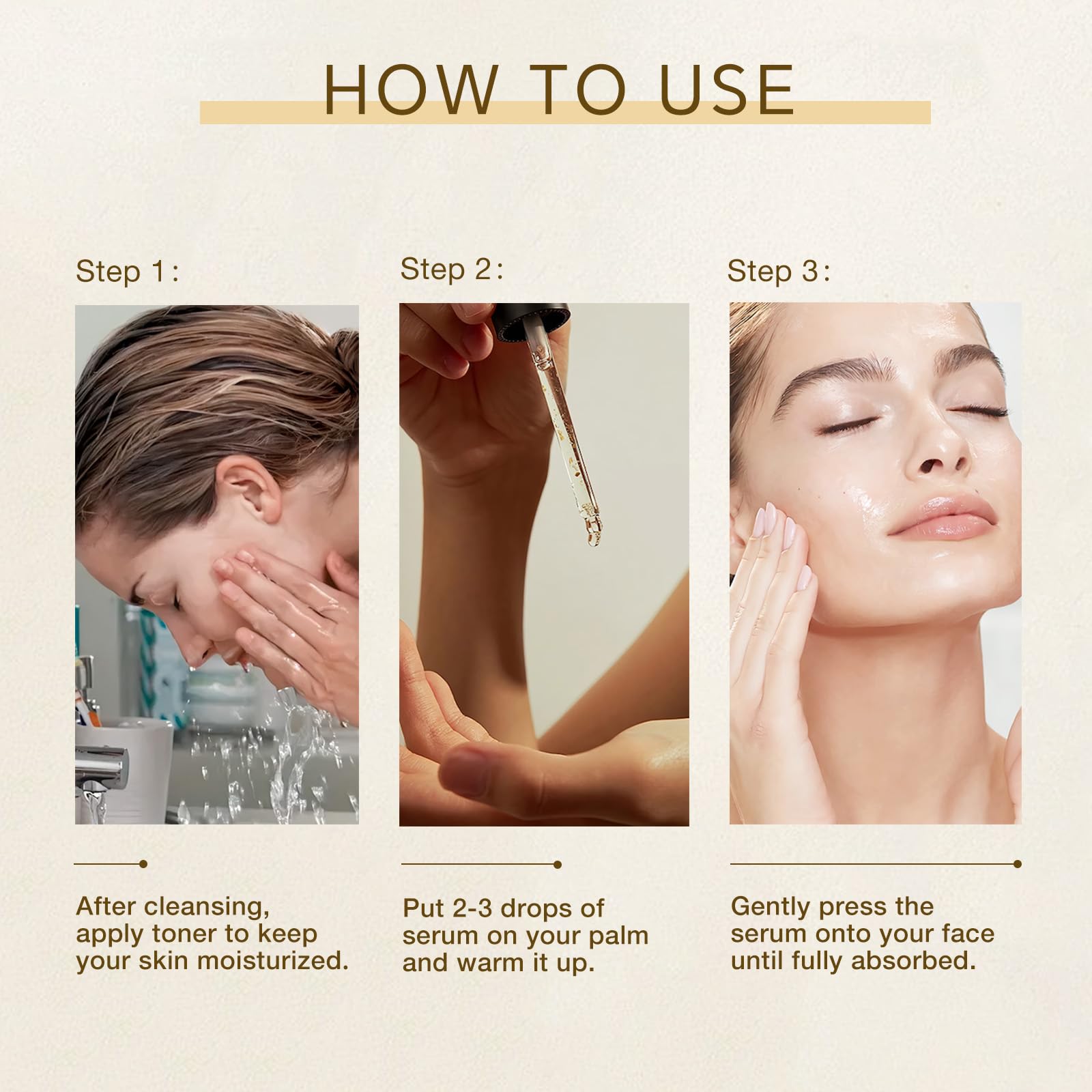 GlowRitual Firming Peptide Lifting Serum – Multi-Peptide Collagen Face Serum for Firming, Smoothing Fine Lines & Deep Hydration, Lightweight Daily Serum