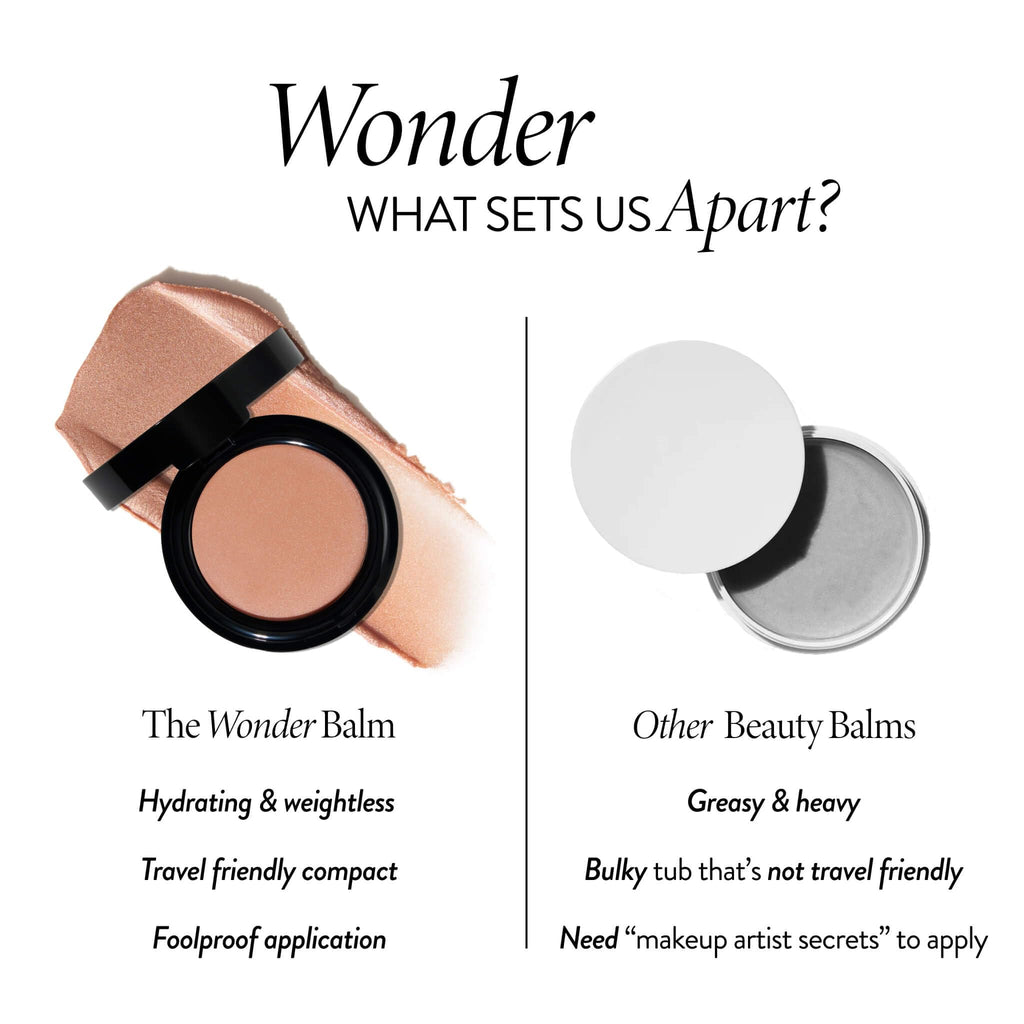 LAURA GELLER NEW YORK The Wonder Balm Cream Blush – Hydrating Multi-Use Cheek & Lip Color – Squalane & Sunflower Oil – Lightweight, Buildable Sheer Glow – For Mature & Dry Skin – Vegan