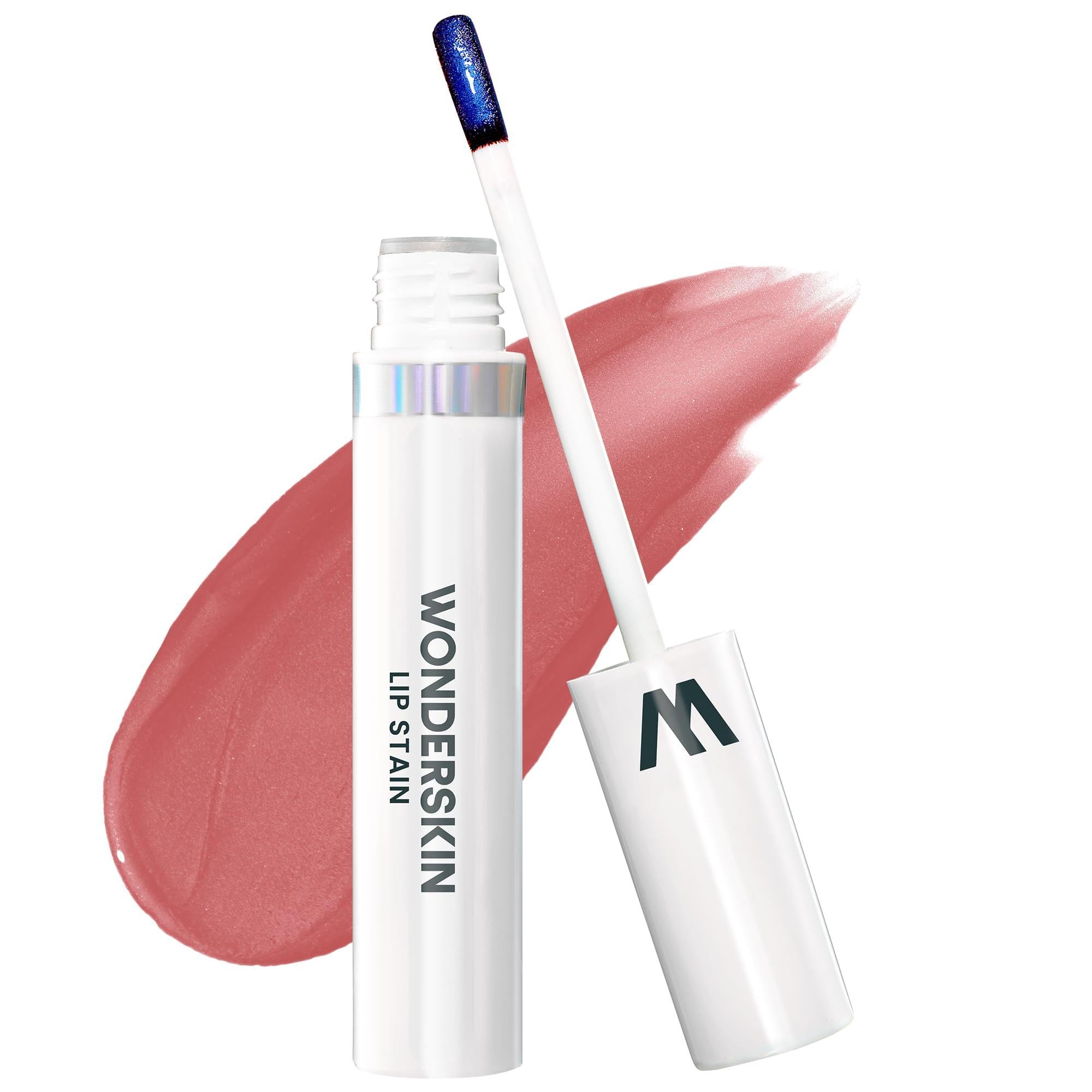 Wonderskin Wonder Blading Lip Stain Peel Off Masque - Long Lasting, Waterproof and Transfer Proof Pink Lip Tint, Matte Finish Peel Off Makeup