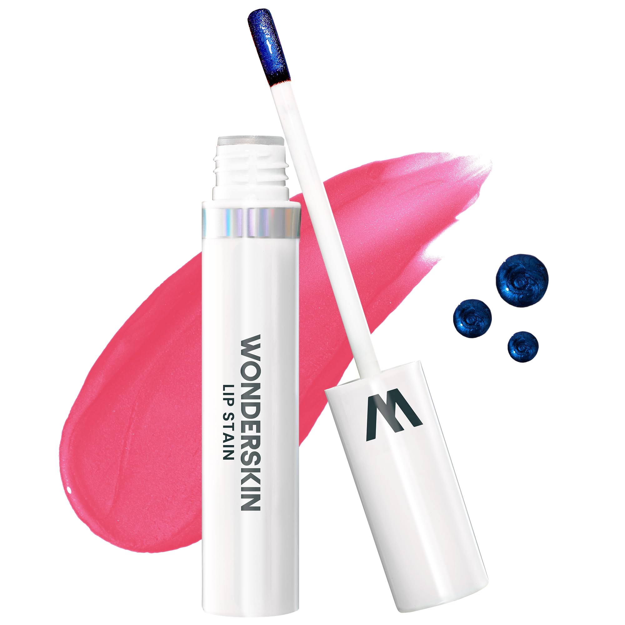 Wonderskin Wonder Blading Lip Stain Peel Off Masque - Long Lasting, Waterproof and Transfer Proof Pink Lip Tint, Matte Finish Peel Off Makeup