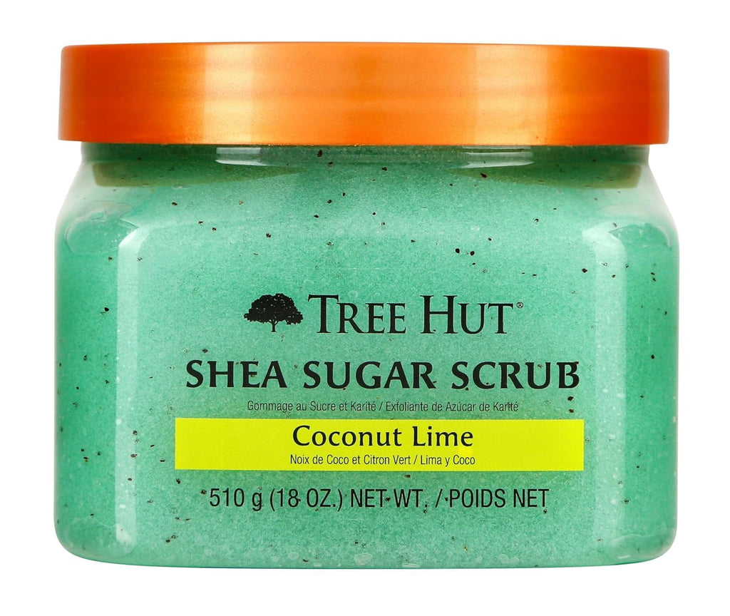 Tree Hut Shea Sugar Scrub, Mothers Day Gifts, Exfoliating & Hydrating Body Scrub with Shea Butter & Essential Oils, Smooth & Soften Skin