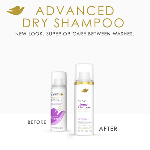 Dove Advanced Refresh & Revive Volumizing Dry Shampoo, 2-Pack
