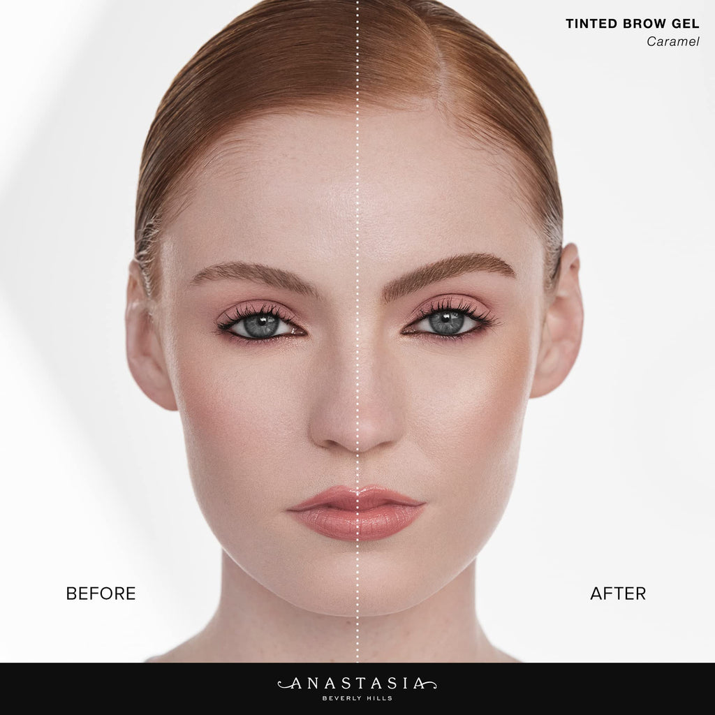 Anastasia Beverly Hills Tinted Brow Gel - Long-Wearing Waterproof Tinted Brow Setter, High-Pigment Formula for Shaping and Defining Arches