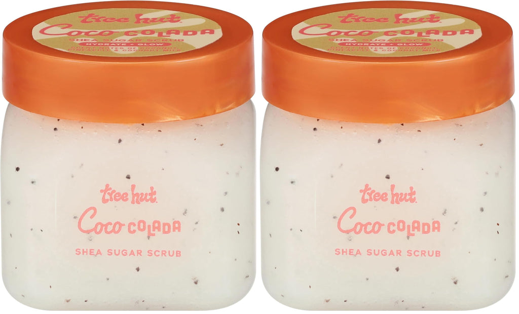Tree Hut Shea Sugar Scrub, Mothers Day Gifts, Exfoliating & Hydrating Body Scrub with Shea Butter & Essential Oils, Smooth & Soften Skin