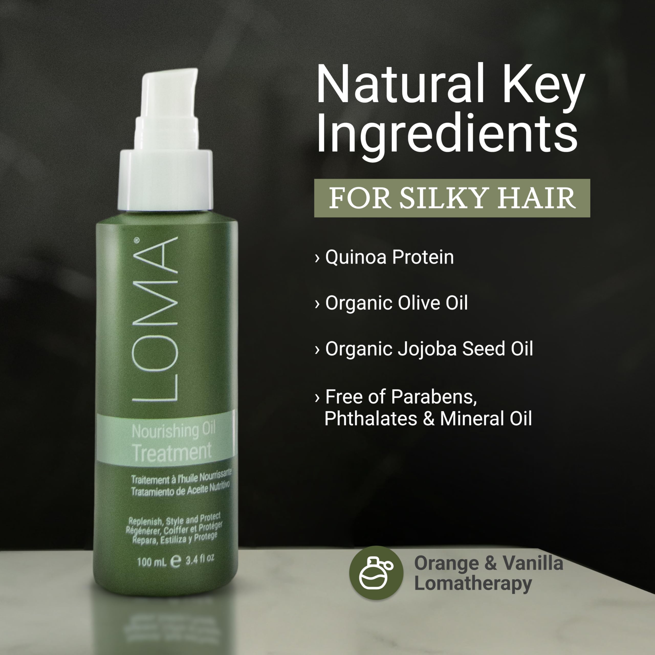 Loma Hair Care Nourishing Oil Treatment