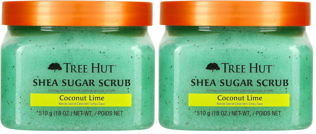 Tree Hut Shea Sugar Scrub, Mothers Day Gifts, Exfoliating & Hydrating Body Scrub with Shea Butter & Essential Oils, Smooth & Soften Skin