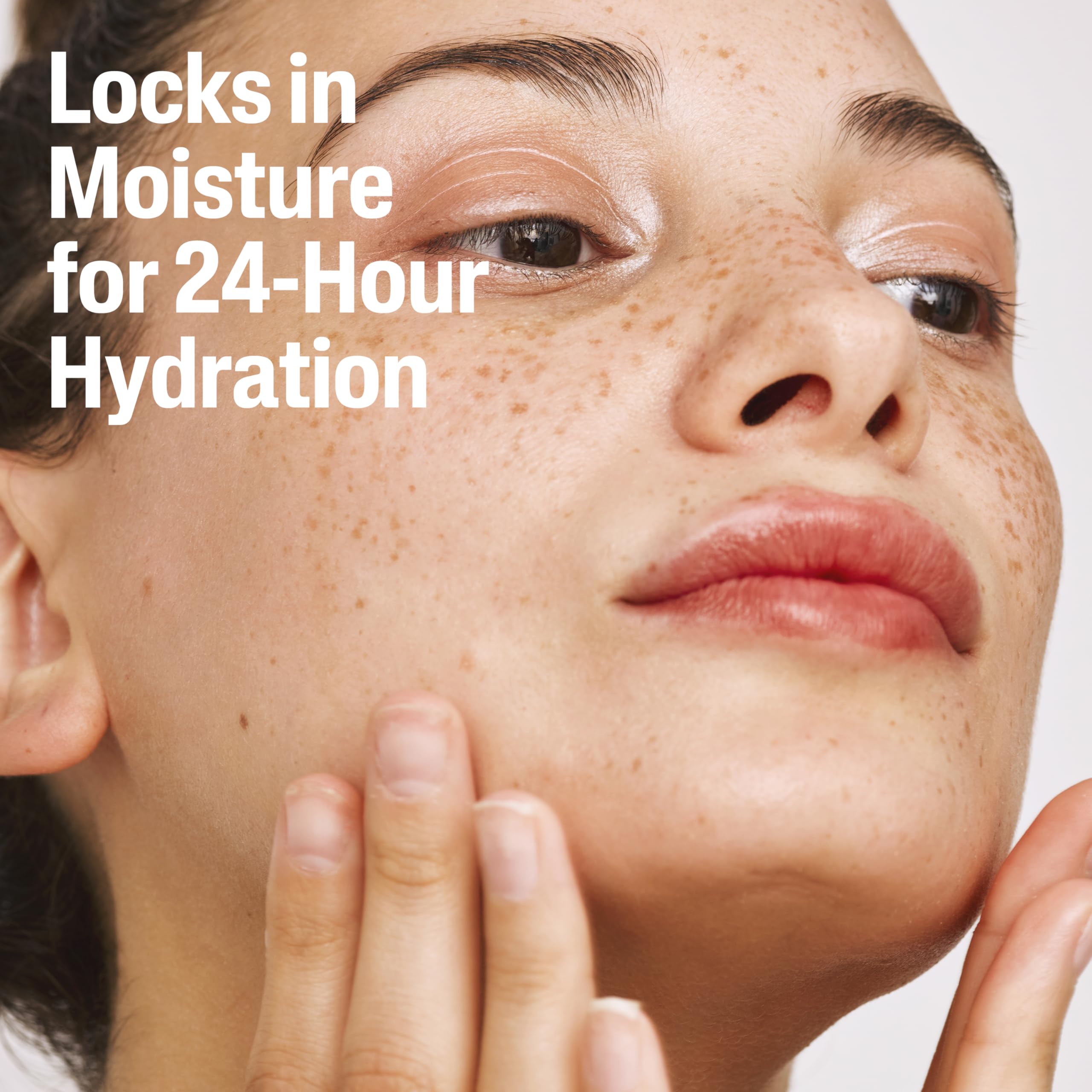 Cetaphil Daily Hydrating Lotion for Face, With Hyaluronic Acid, 3 fl oz, Lasting 24 Hour Hydration, for Combination Skin, No Added Fragrance, Non-Comedogenic, Pack of 3