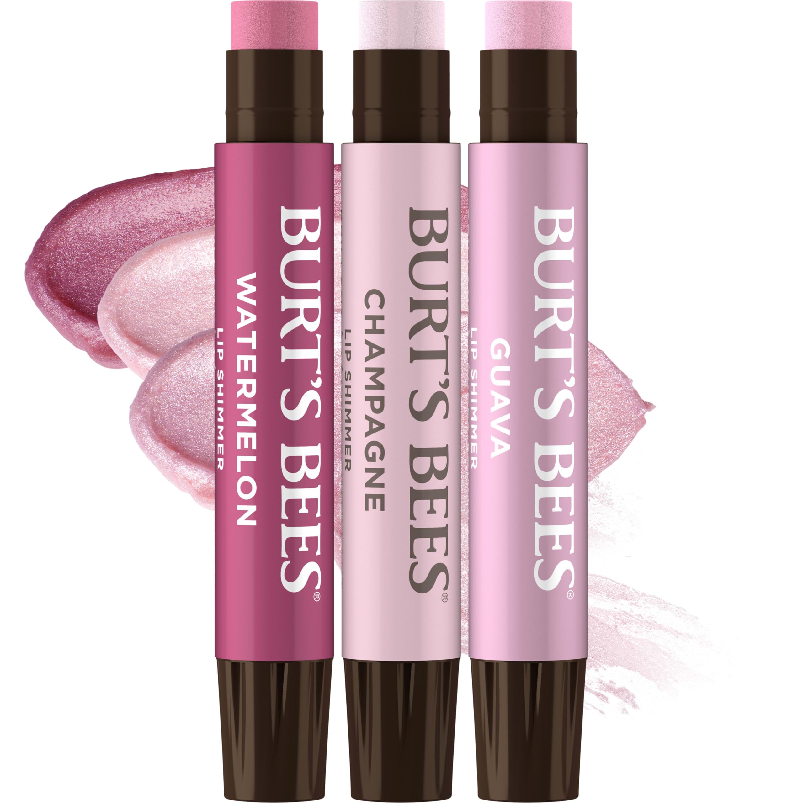 Burt's Bees Lip Shimmer Nude Collection