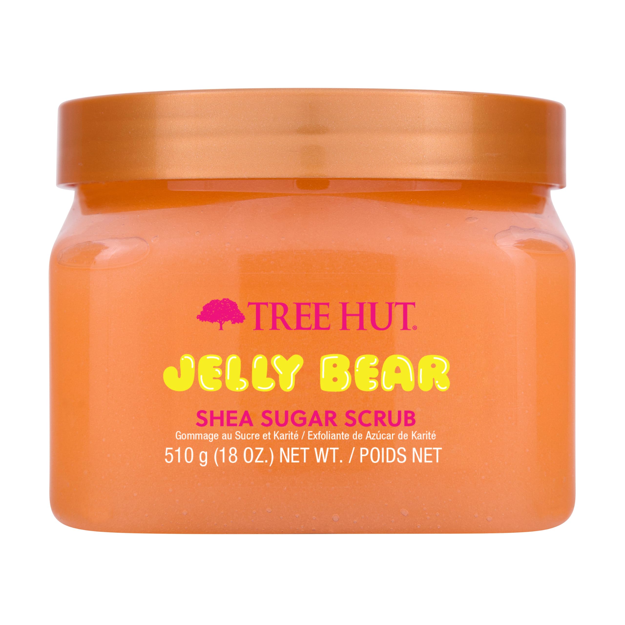 Tree Hut Shea Sugar Scrub, Mothers Day Gifts, Exfoliating & Hydrating Body Scrub with Shea Butter & Essential Oils, Smooth & Soften Skin