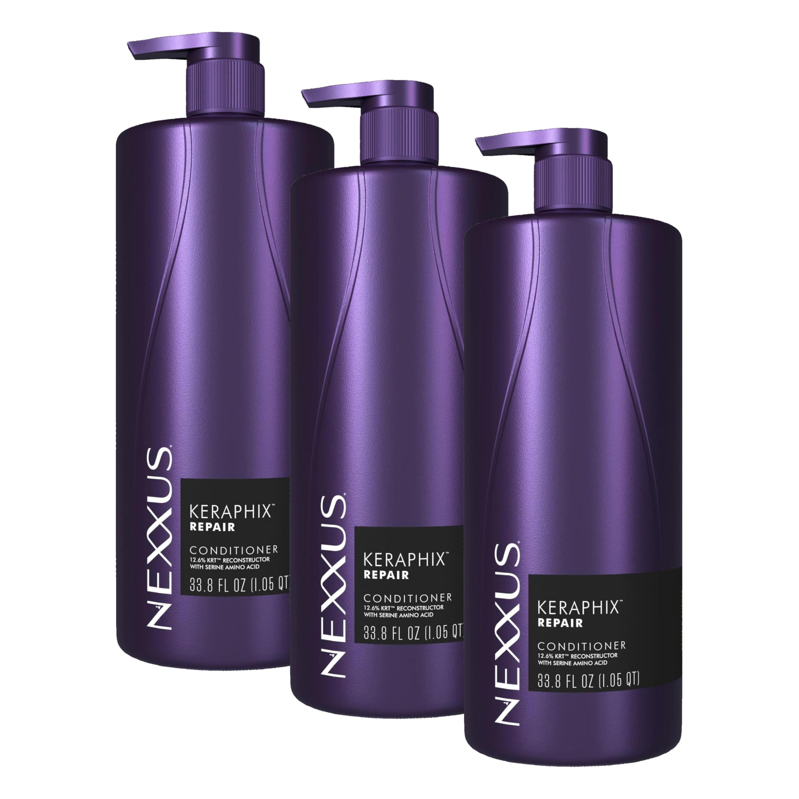 Nexxus Keraphix Conditioner Keraphix with ProteinFusion for Damaged Hair With Keratin Protein and Black Rice