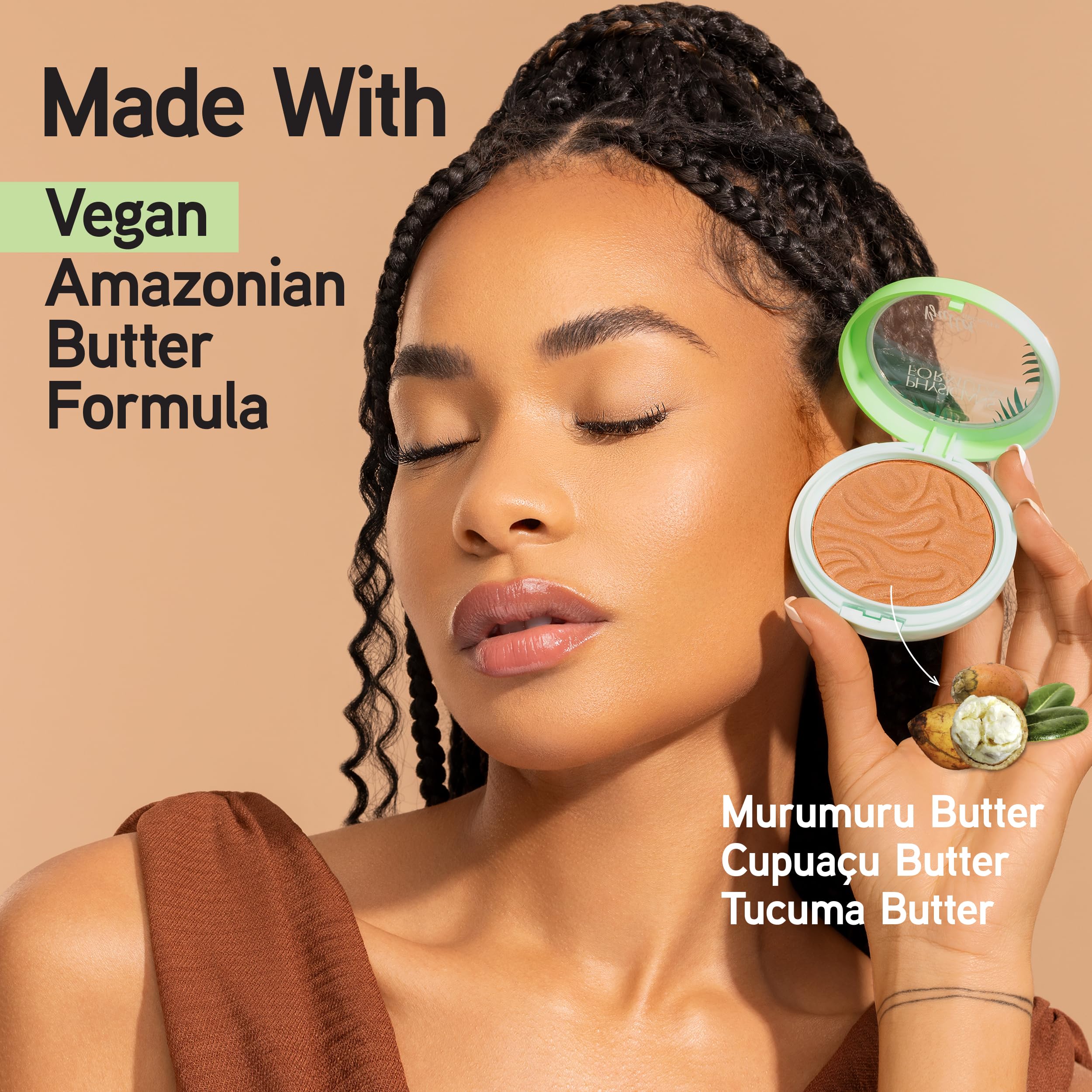 Physicians Formula Murumuru Butter Bronzer, Moisturizing, Nourishing Murumuru Butter Blend for Silky All-Day Luminous Glow, Dermatologist Tested, Hypoallergenic, Vegan & Cruelty-Free