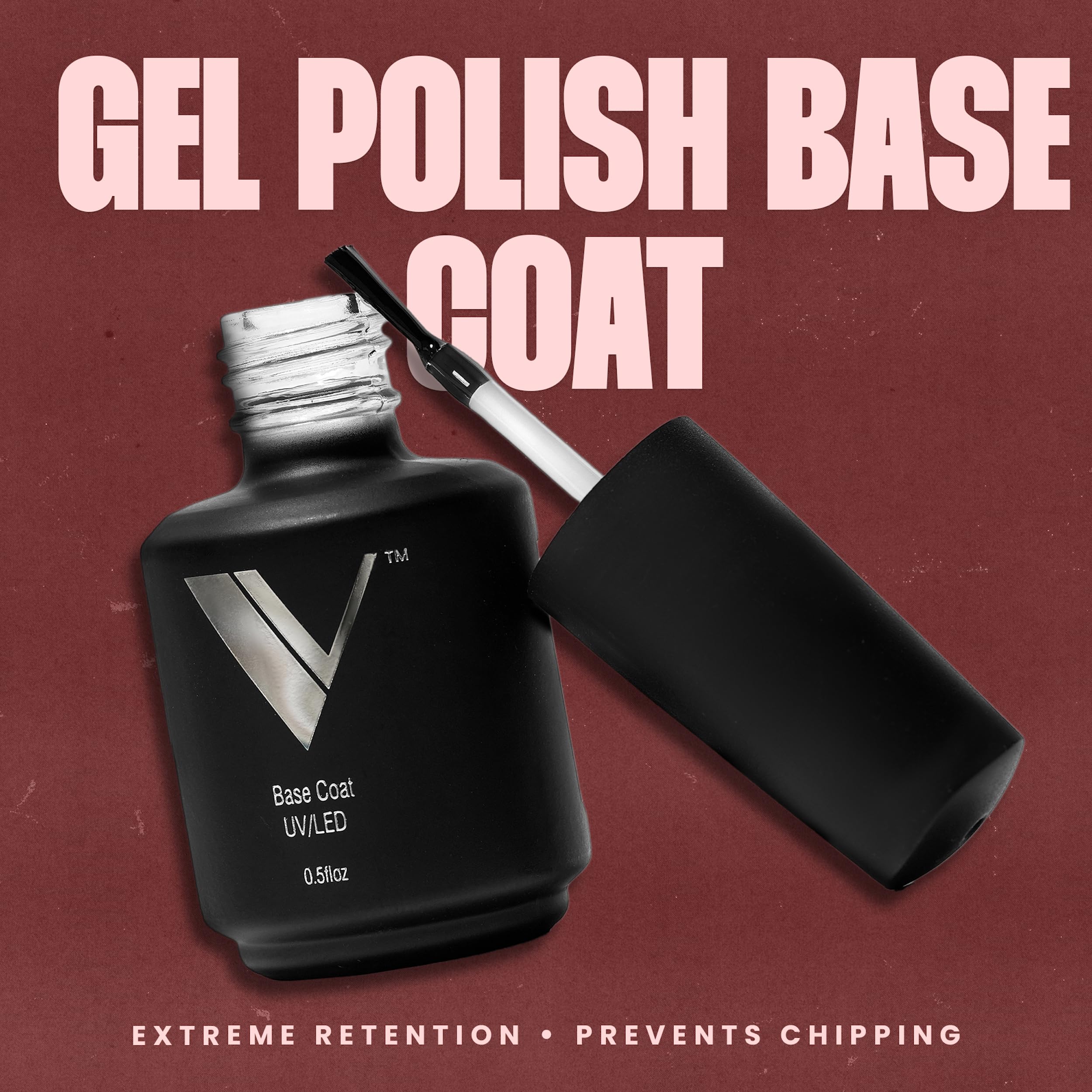 V Beauty Long-Lasting Matte Gel Nail Polish, 15 ml