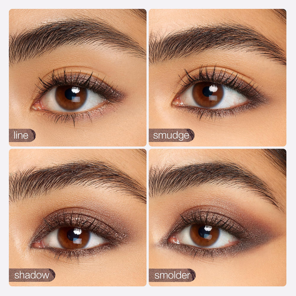 tarte smolderEYES shadow liner – Multi-Use Waterproof Makeup Doubles as Eyeliner & Cream Eyeshadow with Smudger Applicator, Blendable Lazy Girl Hack, Vegan & Cruelty-Free, full size